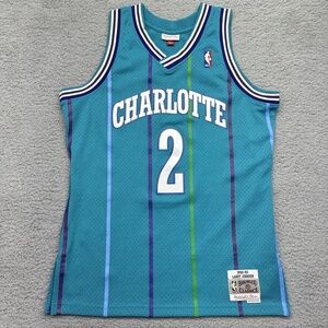 Mitchell‎ & Ness Large Swingman Charlotte Hornets 1992-93 Larry Johnson Jersey